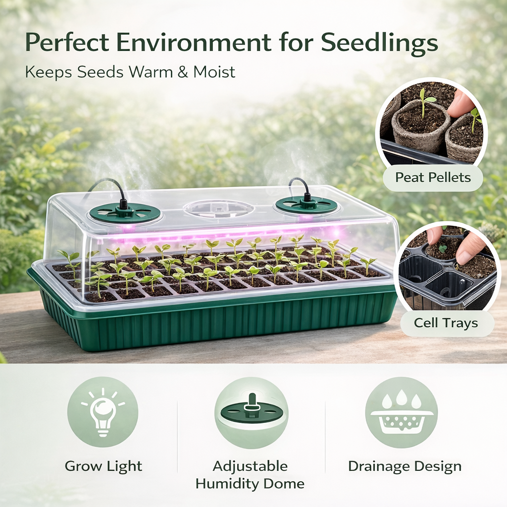 Sprout Haven Seed Starter Tray Kit